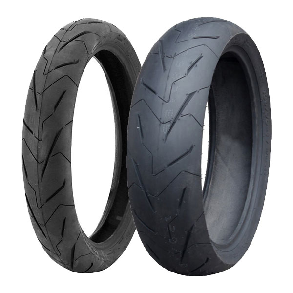 DELI TYRE COPPIA GOMME DELI TYRE 110/70-17 54H + 150/60-17 66H RAZOR XP