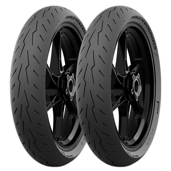 PIRELLI COPPIA GOMME PIRELLI 130/60-19 61H + 160/60-18 70V DIABLO POWERCRUISER