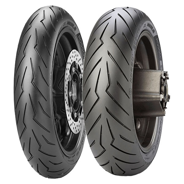PIRELLI COPPIA GOMME PIRELLI 100/90-10 56J + 130/70-12 62P DIABLO ROSSO SCOOTER