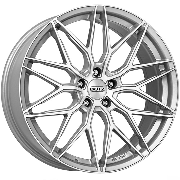 DOTZ Suzuka blaze 8.5x19 5x112 ET 35 SILVER/POLISHED