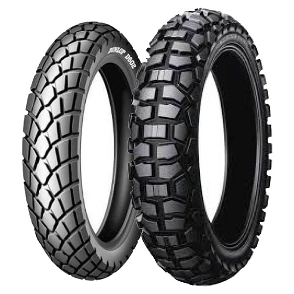 DUNLOP COPPIA GOMME DUNLOP 100/90-18 56P D602 + 90/100-16 51P D605