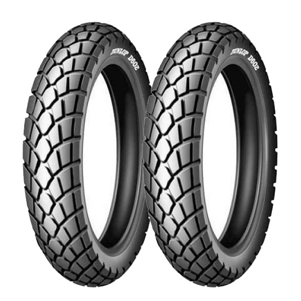 DUNLOP COPPIA GOMME DUNLOP 100/90-18 56P + 130/80-17 65P D602