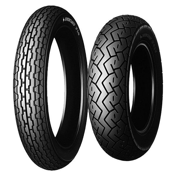 DUNLOP COPPIA GOMME DUNLOP 3.00-19 49S F14 (G) + 160/80-15 74V K425