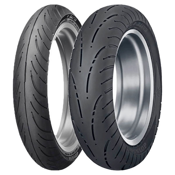 DUNLOP COPPIA GOMME DUNLOP 130/70-18 63H + 200/55-16 77H ELITE 4