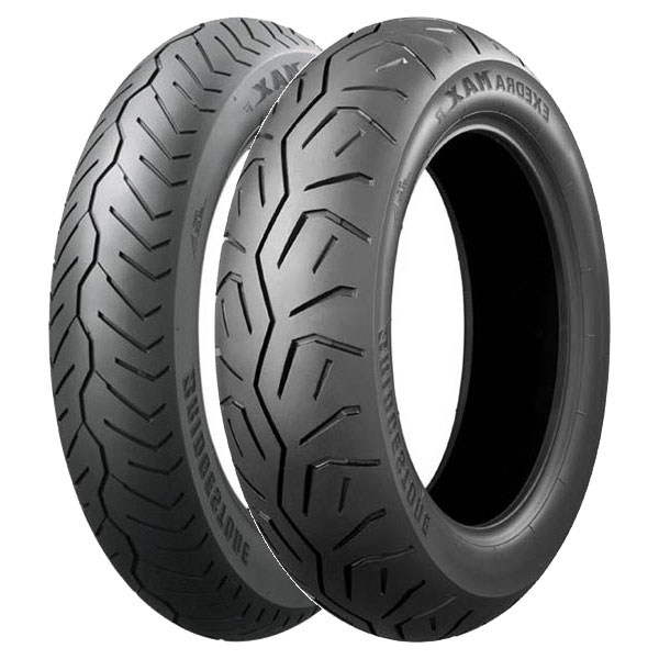 COPPIA GOMME BRIDGESTONE 90/90-21 54H + 140/90-15 70H EXEDRA MAX
