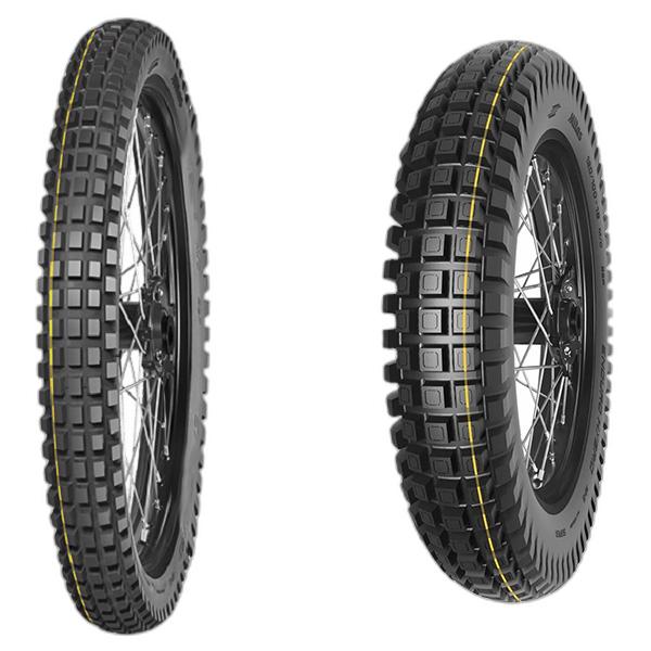 MITAS COPPIA GOMME MITAS 80/100-21 51P + 120/100-18 68M ENDURO HYBRID SUPER