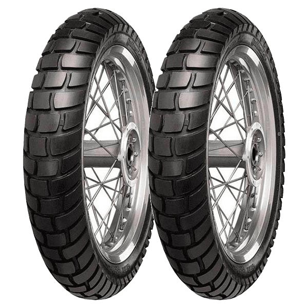 CONTINENTAL COPPIA GOMME CONTINENTAL 100/90-19 57H + 140/80-18 70H ESCAPE ENDURO
