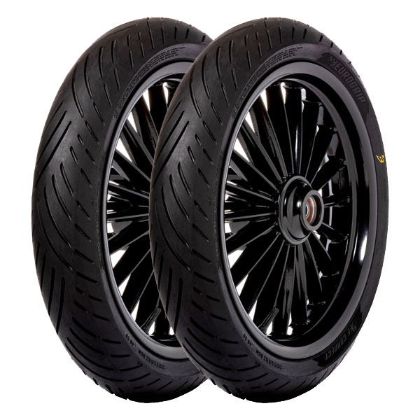 COPPIA GOMME EUROGRIP 70/90-17 38S + 90/90-17 49S BEE CONNECT