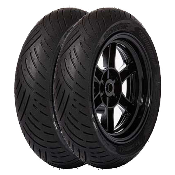 COPPIA GOMME EUROGRIP 120/80-12 65S + 90/80-14 45S BEE CONNECT