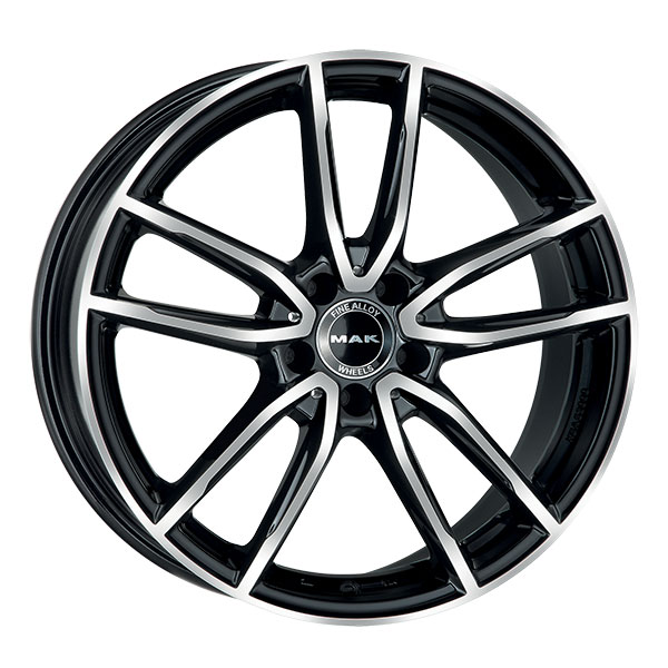 MAK EVO 9x19 5x112 ET 20 BLACK MIRROR