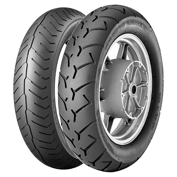 BRIDGESTONE COPPIA GOMME BRIDGESTONE 130/70-18 63H EXEDRA G853 + 160/80-16 80H EXEDRA G702