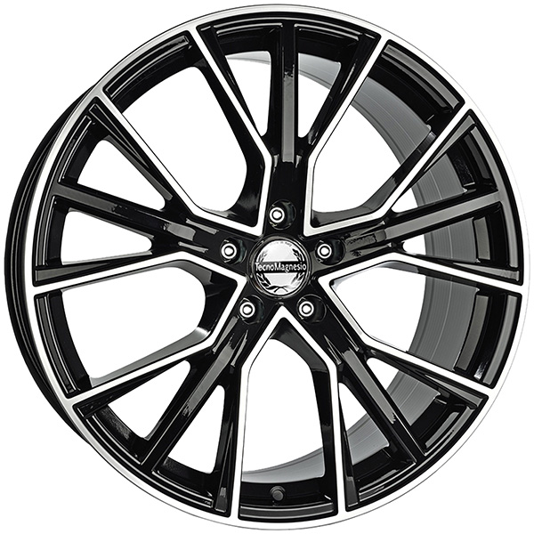 TECNOMAGNESIO QUAKE 10x22 5x112 ET 35 BLACK POLISH