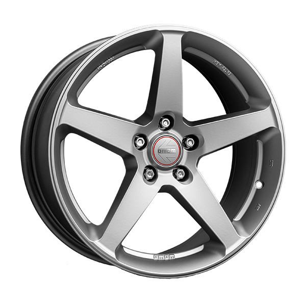 CERCHIO IN LEGA MOMO Five 8,5x19 5x108 ET 43 MATT TITAN SILVER