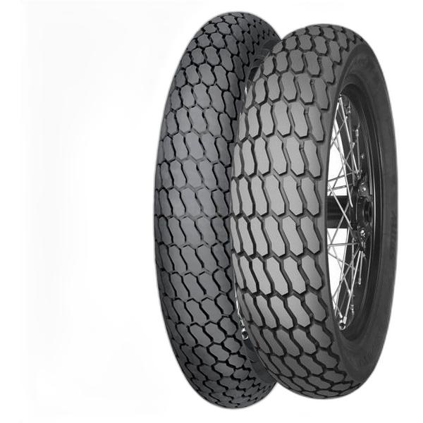 MITAS COPPIA GOMME MITAS 130/80-19 71H FLAT TRACK ROAD + 140/80-19 FLAT TRACK