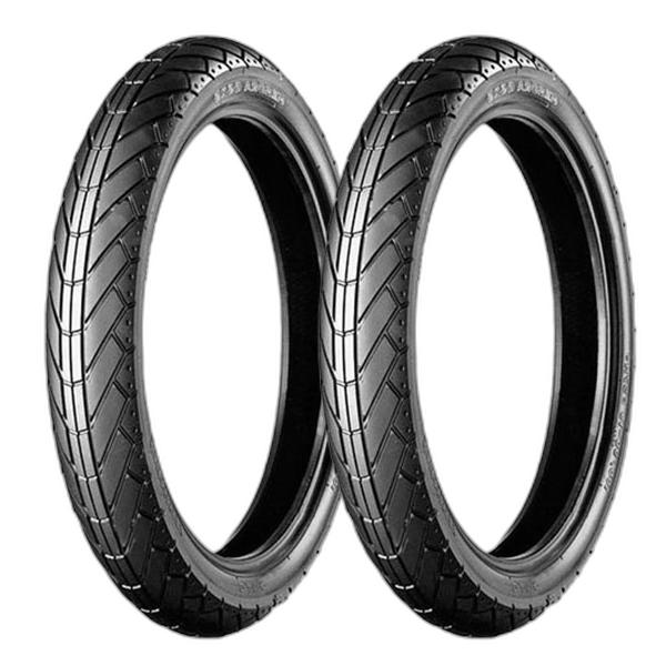 BRIDGESTONE COPPIA GOMME BRIDGESTONE 110/90-18 61V + 110/90-18 61V EXEDRA G525