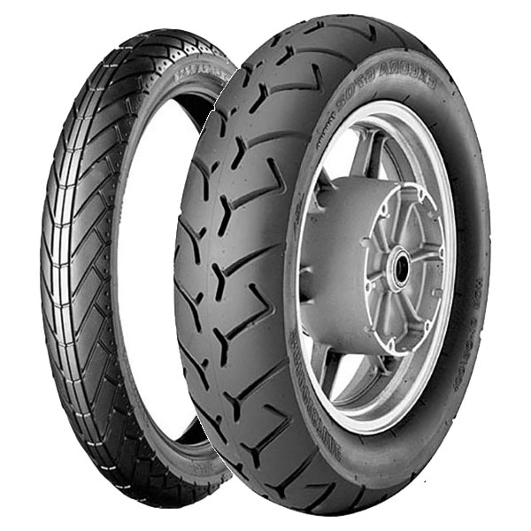 BRIDGESTONE COPPIA GOMME BRIDGESTONE 110/90-18 61V EXEDRA G525 + 160/80-16 80H EXEDRA G702