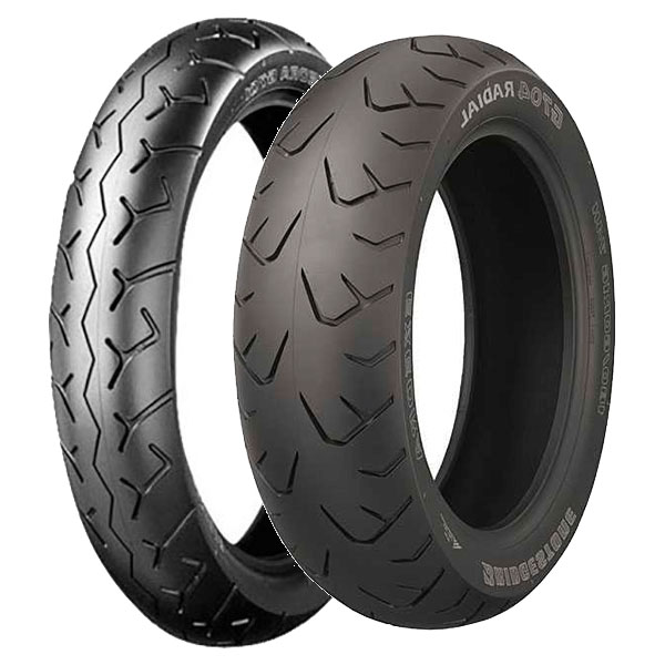 BRIDGESTONE COPPIA GOMME BRIDGESTONE 130/70-18 63H EXEDRA G701 + 180/60-16 74H EXEDRA G704