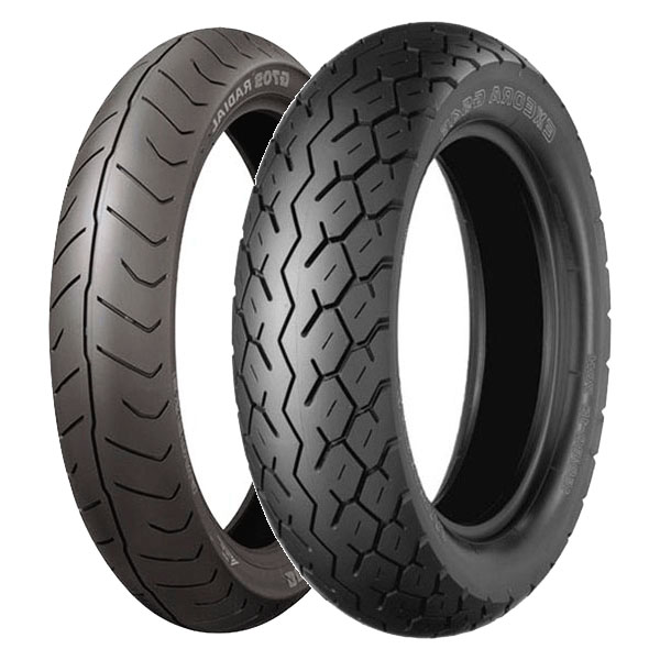 BRIDGESTONE COPPIA GOMME BRIDGESTONE 130/70-18 63H EXEDRA G709 + 170/80-15 77S EXEDRA G546