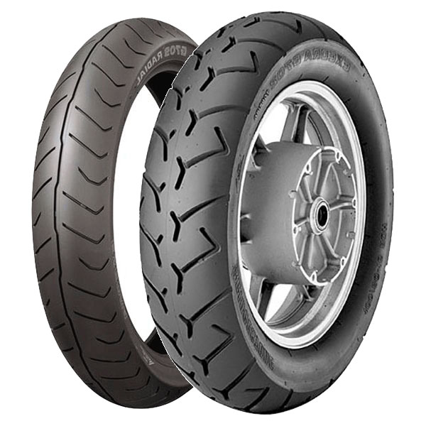 BRIDGESTONE COPPIA GOMME BRIDGESTONE 130/70-18 63H EXEDRA G709 + 160/80-16 80H EXEDRA G702