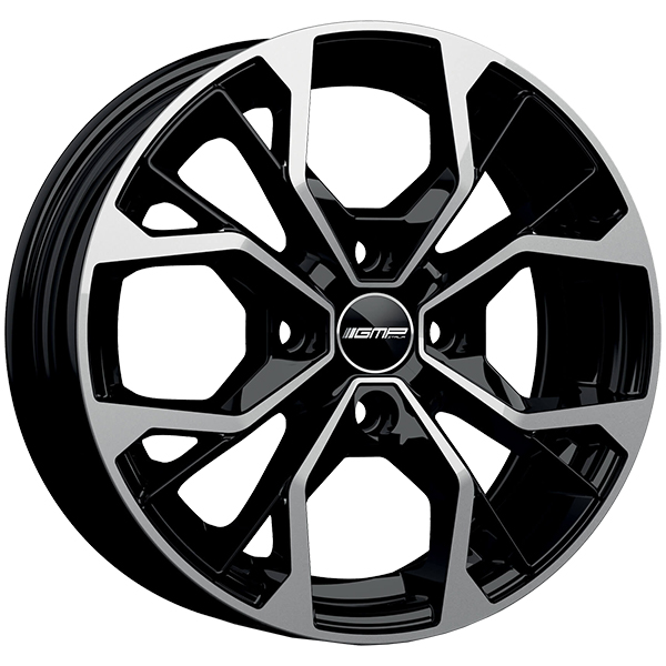 GMP MATISSE 6.5x16 4x108 ET 16 BLACK DIAMOND