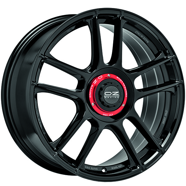 OZ RACING INDY HLT 8.5x19 5x114.3 ET 45 GLOSS BLACK