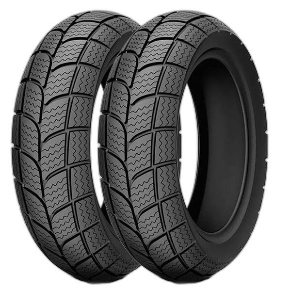COPPIA GOMME KENDA 120/70-12 58P + 3.50-10 56L K701 M+S