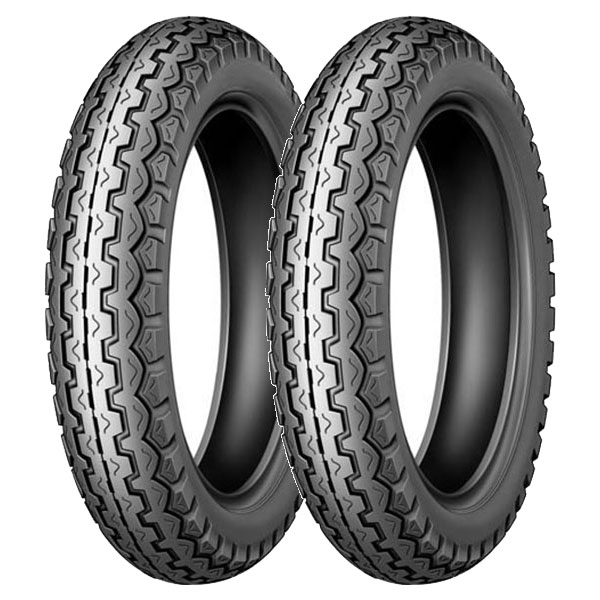 DUNLOP COPPIA GOMME DUNLOP 3.50-18 56S + 3.50-18 56S K82