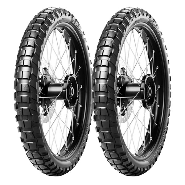 METZELER COPPIA GOMME METZELER 110/80-19 59T + 140/80-18 70S KAROO 4 M+S