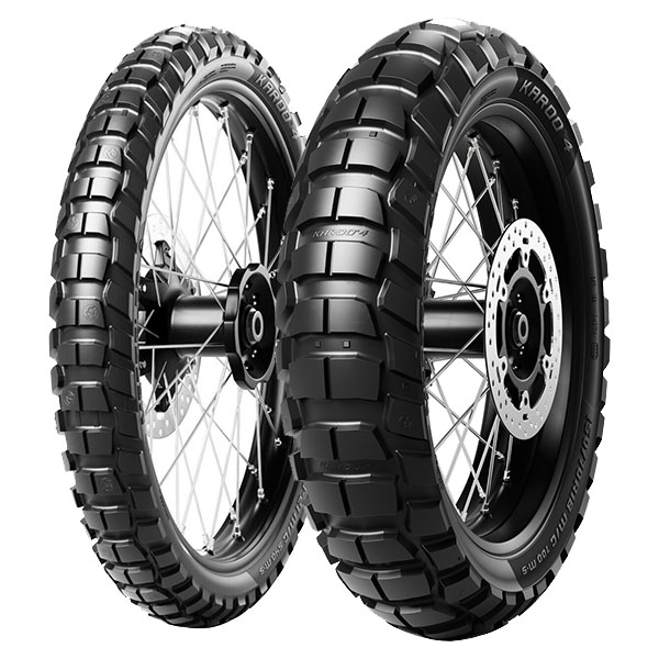 METZELER COPPIA GOMME METZELER 110/80-19 59T + 150/70-17 69T KAROO 4 M+S