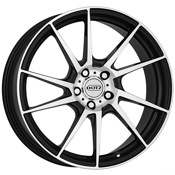 DOTZ Kendo 7x16 5x112 ET 35 Black/polished