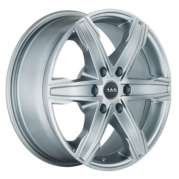 MAK KING6 8x18 6x130 ET 54 SILVER
