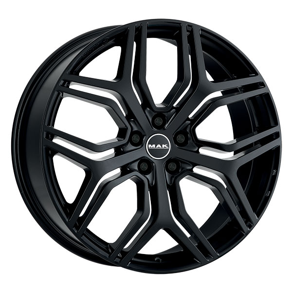 MAK KINGDOM 8.5x20 5x108 ET 42 GLOSS BLACK
