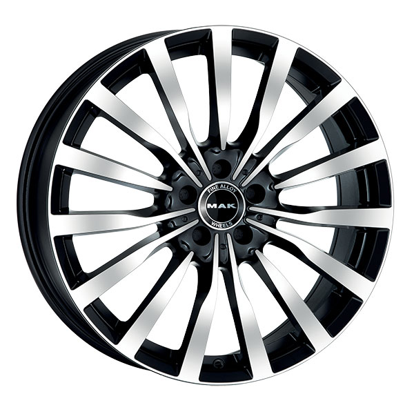 MAK KRONE 8x19 5x112 ET 48 BLACK MIRROR