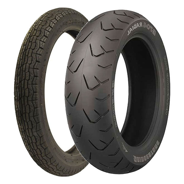 BRIDGESTONE COPPIA GOMME BRIDGESTONE 3.00-19 49S EXEDRA L303 + 180/60-16 74H EXEDRA G704