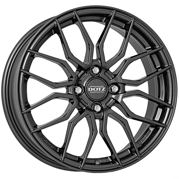 DOTZ LimeRock grey 7x17 4x100 ET 44 GUNMETAL