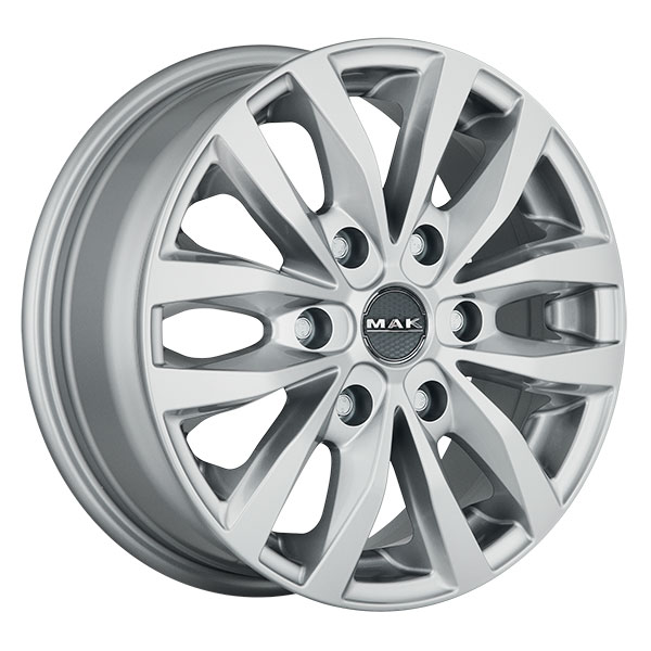 MAK LOAD 6 6.5x16 6x139.7 ET 46 SILVER