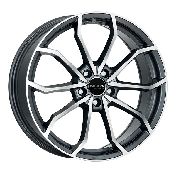 MAK LOWE FF 8x18 5x112 ET 30 GUN MET-MIRROR FACE