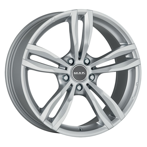 MAK LUFT 7.5x17 5x120 ET 43 SILVER