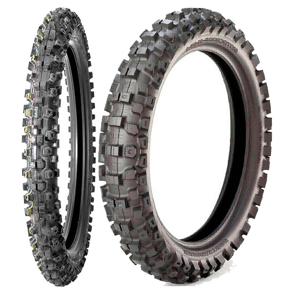 BRIDGESTONE COPPIA GOMME BRIDGESTONE 60/100-12 MOTOCROSS M403 + 80/100-12 MOTOCROSS M404
