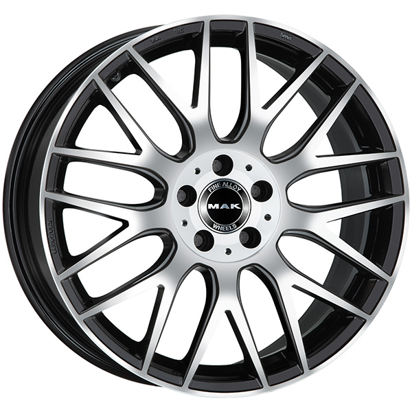 MAK ARROW 9x18 5x112 ET 50 BLACK MIRROR