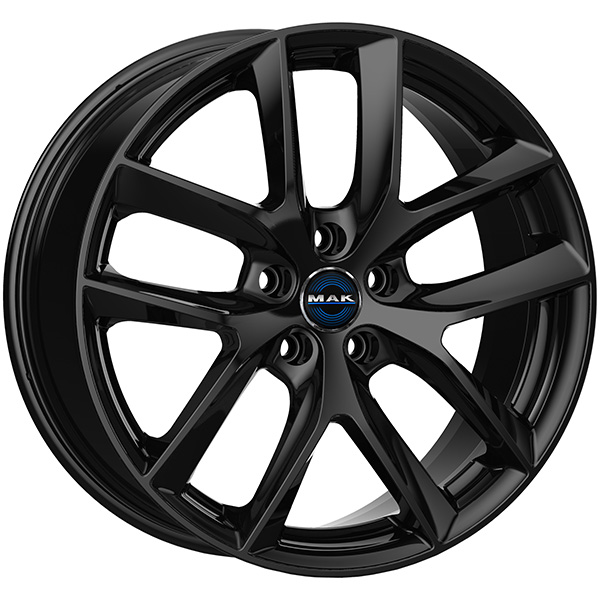 MAK CERCHIO IN LEGA MAK VOLTAGE 8.5x19 5x114,3 ET 40 GLOSS BLACK
