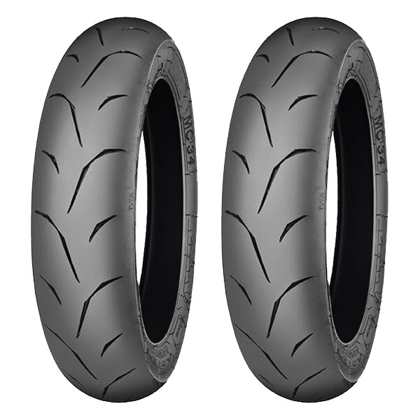 MITAS COPPIA GOMME MITAS 100/90-10 56P + 100/90-10 56P MC-34