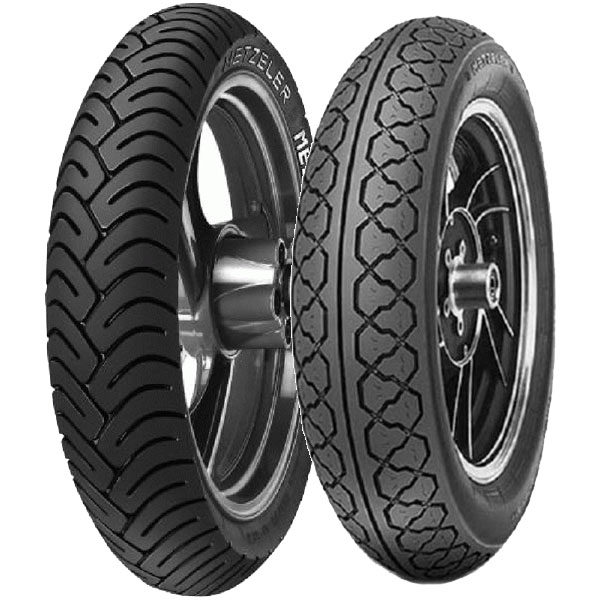 METZELER COPPIA GOMME METZELER 3.00-17 50P ME 22 + 110/90-16 59S PERFECT ME 77
