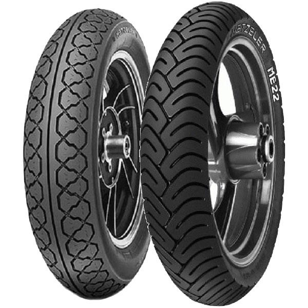 METZELER COPPIA GOMME METZELER 110/90-16 59S PERFECT ME 77 + 3.00-17 50P ME 22