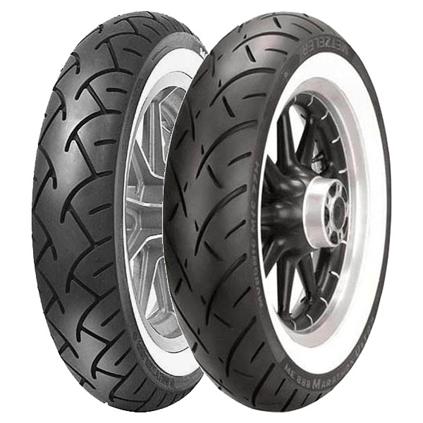 METZELER COPPIA GOMME METZELER MT90-16 72H + MU85-16 77H ME 888 MARATHON ULTRA WW