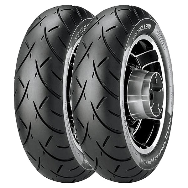 METZELER COPPIA GOMME METZELER 180/55-18 80H + 280/35-18 84V ME 888 MARATHON ULTRA