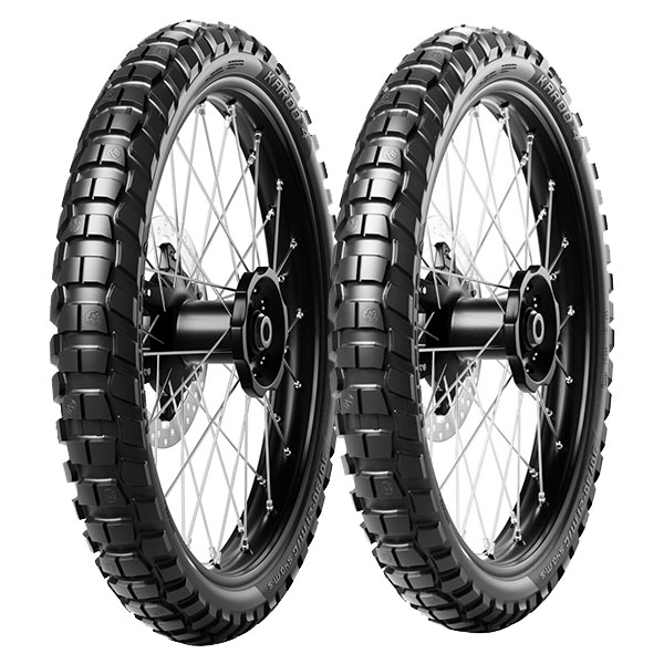METZELER COPPIA GOMME METZELER 90/90-21 54T KAROO 4 M+S (B) + 140/80-18 70S KAROO 4 M+S