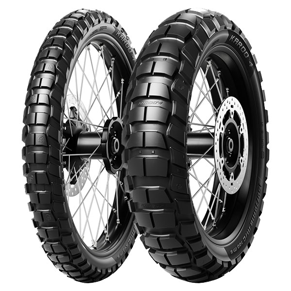 METZELER COPPIA GOMME METZELER 90/90-21 54T KAROO 4 M+S (B) + 150/70-17 69T KAROO 4 M+S