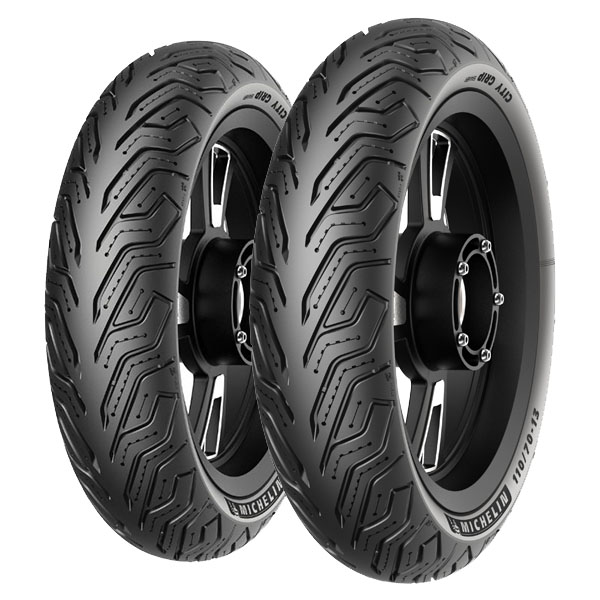 MICHELIN COPPIA GOMME MICHELIN 3.50-10 59J + 100/90-10 61J CITY GRIP SAVER
