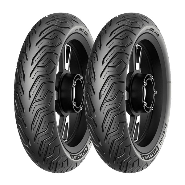MICHELIN COPPIA GOMME MICHELIN 3.50-10 59J + 3.50-10 59J CITY GRIP SAVER